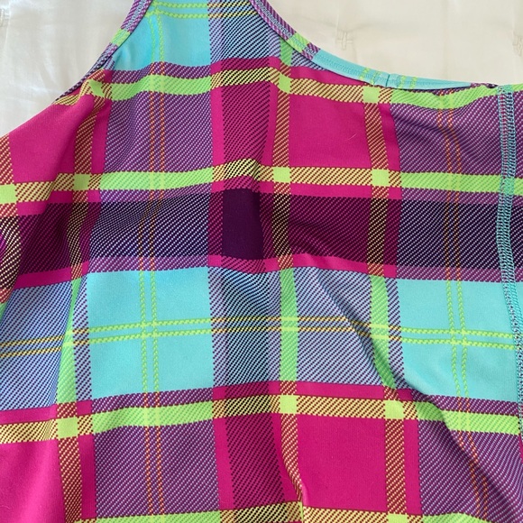 Purple layered Ivivva by Lululemon youth tank top - Picture 4 of 4